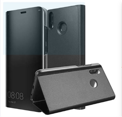 Picture of Xiaomi Redmi 5 - Clear View Case Flip Standing Cover Auto Lock Mirror Case