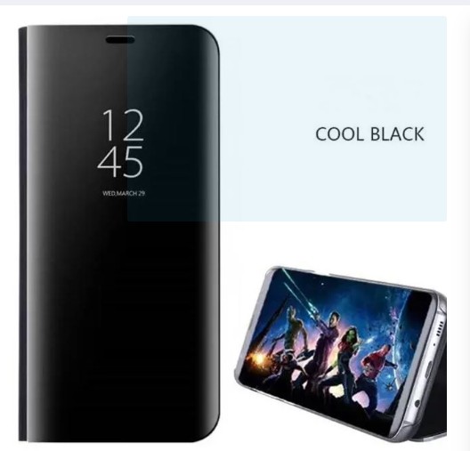 Picture of Samsung Galaxy A9 (2018) Clear View Mirror Flip Stand Cover