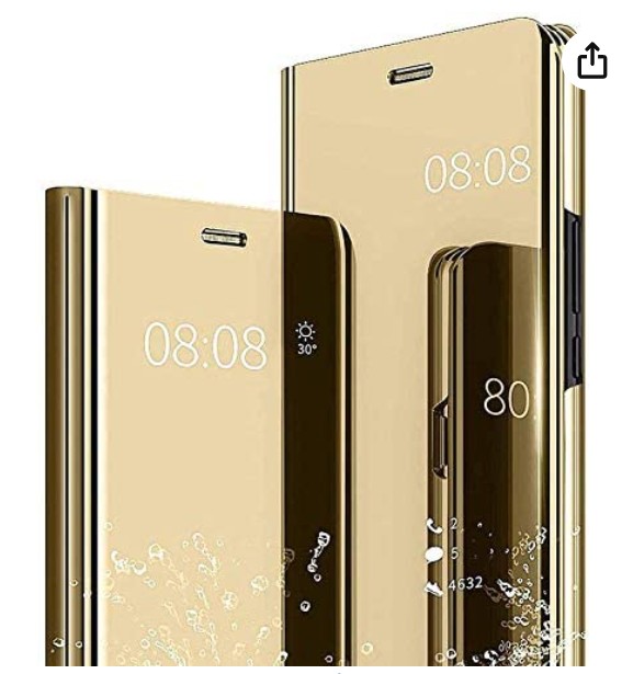 Picture of FirstChoice Samsung Galaxy J5 Prime, Flip Cover, Ultra Slim Clear View Standing Cover Flip Case for Samsung Galaxy J5 Prime