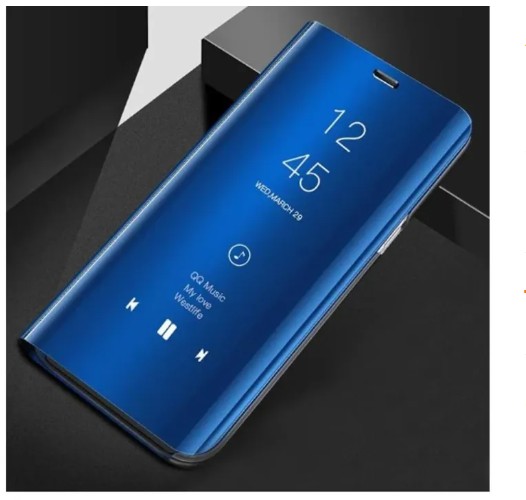 Picture of Apple iphone 6G Clear View Mirror Leather Standing Glass Flip Cover