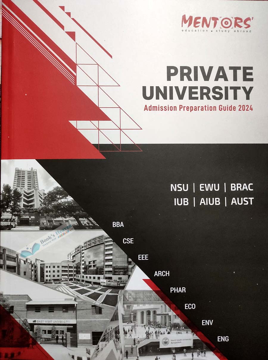 Picture of MENTORS Private University Admission Preparation Guide - 35th Edition, 2024