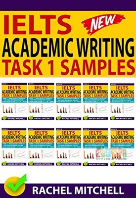 Picture of IELTS Academic Writing Task 1 Samples by Rachel Mitchell (White Print)