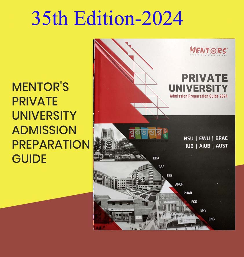 Picture of MENTORS Private University Admission Preparation Guide (35th Edition)-2024