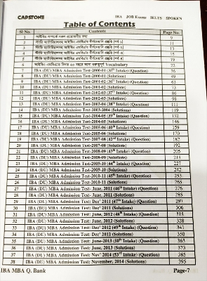 Picture of CAPSTONE IBA MBA Questions Bank (4th Edition, May-2025)