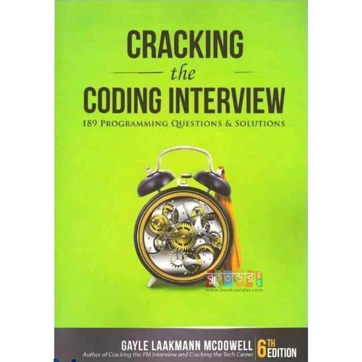 Picture of Cracking The Coding Interview : 189 Programming Questions and Solutions (6th Edition)