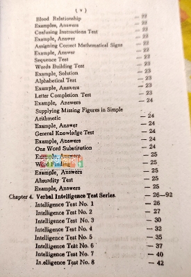Picture of Test Your Intelligence ISSB & Psychology - Dogar Brothers