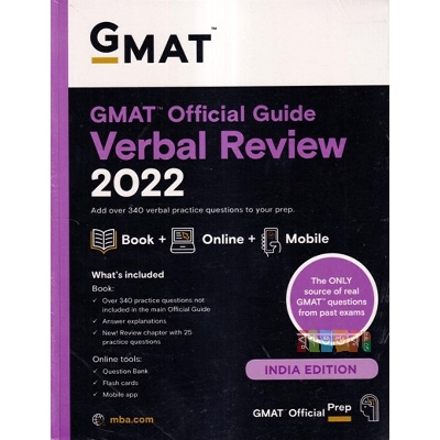 Picture of GMAT Official Guide Verval Review 2022 - WILEY