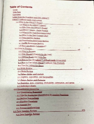 Picture of GMAT Official Guide 2023-24