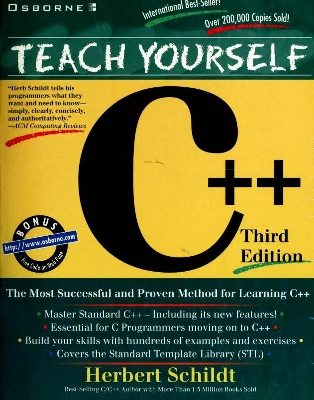 Picture of Teach Yourself C++ by Herbert Schildt (3rd Edition)