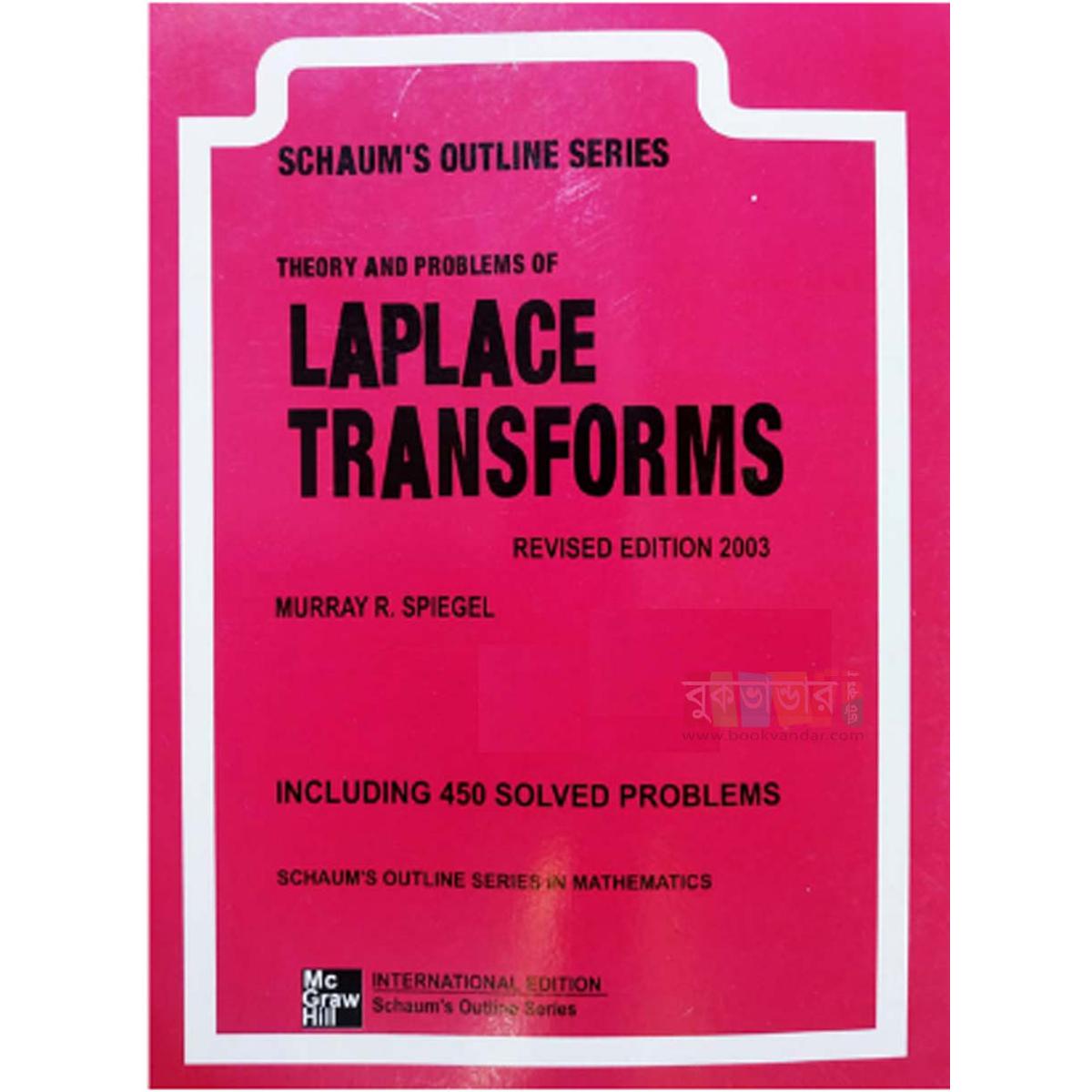 Picture of Theory & Problems Of Laplace Transforms by Murray R Spiegel