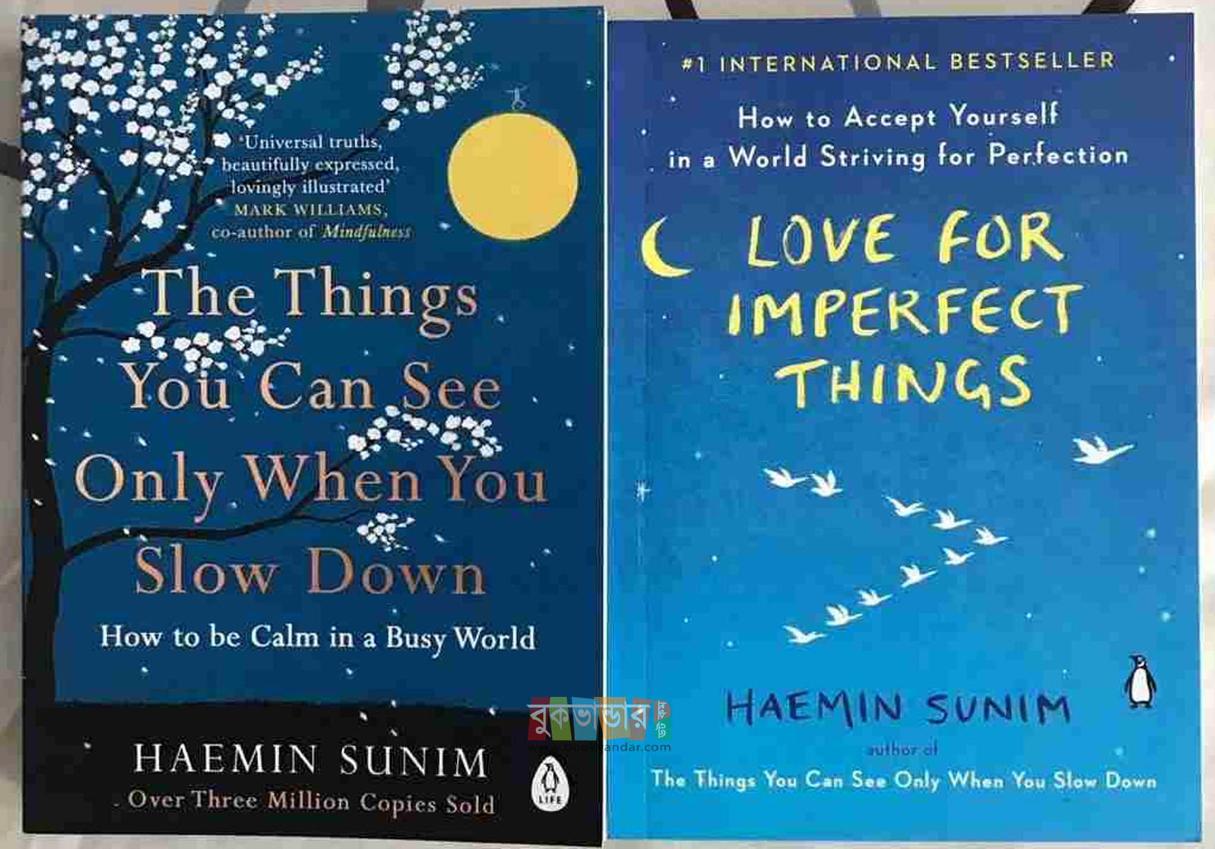 Picture of Love for Imperfect Things, The Things You Can See Only When You Slow Down (2 Books Package) By Haemin Sunim