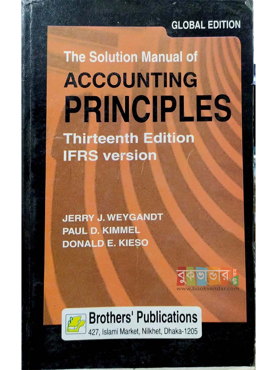Picture of Accounting Principles (13th Edition), IFRS Version (Solution Manual) by Kieso & Kimmel