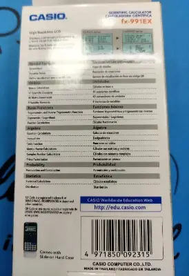 Picture of Scientific Calculator (fx-991EX), 552 Functions