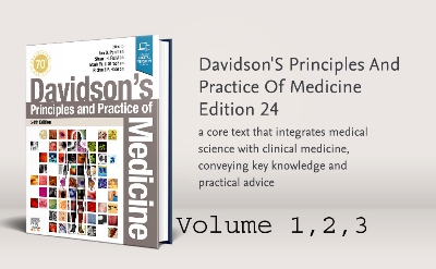 Picture of Davidson's Principles and Practice of Medicine - 24th Edition (Vol-1, 2, 3 -3 books) (Color)
