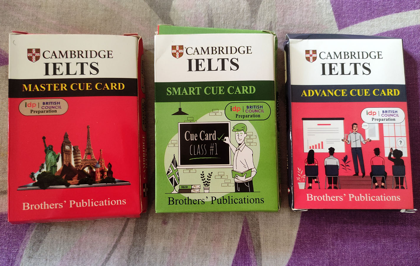 Picture of Cambridge ILETS CUE Card (Master, Advance and Smart)