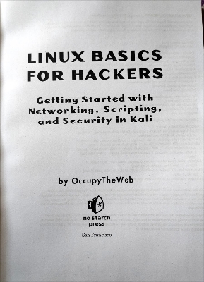 Picture of Linux Basics for Hackers by OccupyTheWeb