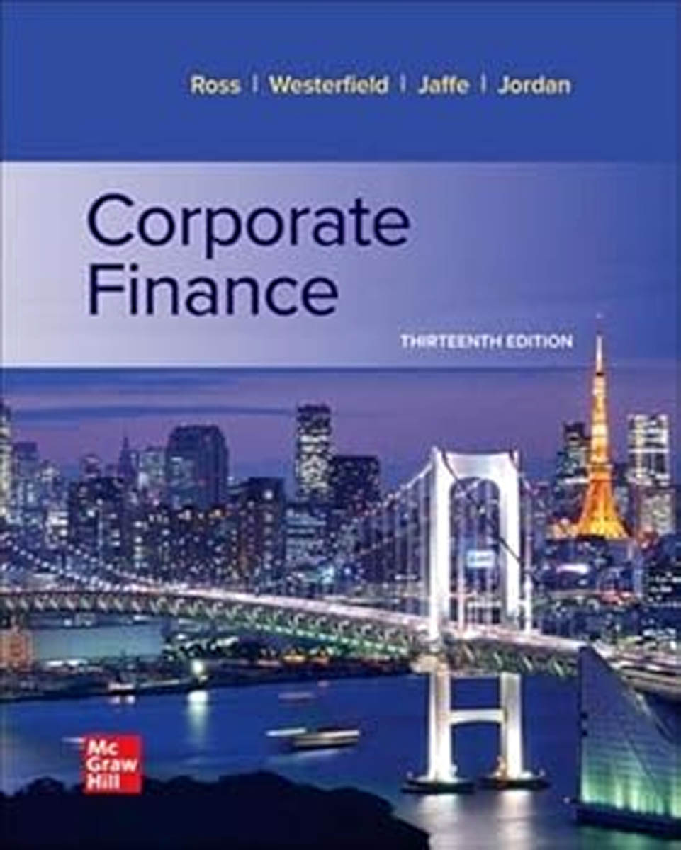 Picture of Corporate Finance 13th Edition by Ross
