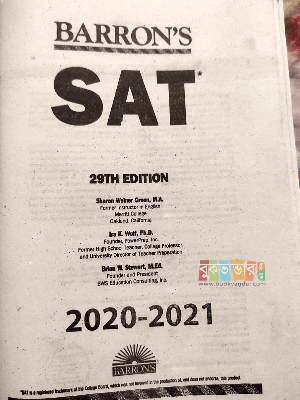 Picture of Barron's SAT, 29th Edition
