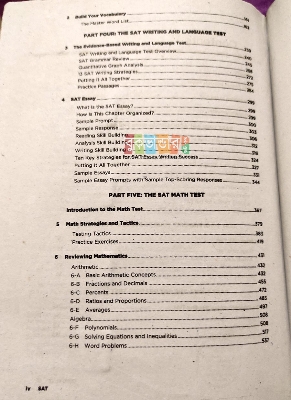 Picture of Barron's SAT, 29th Edition