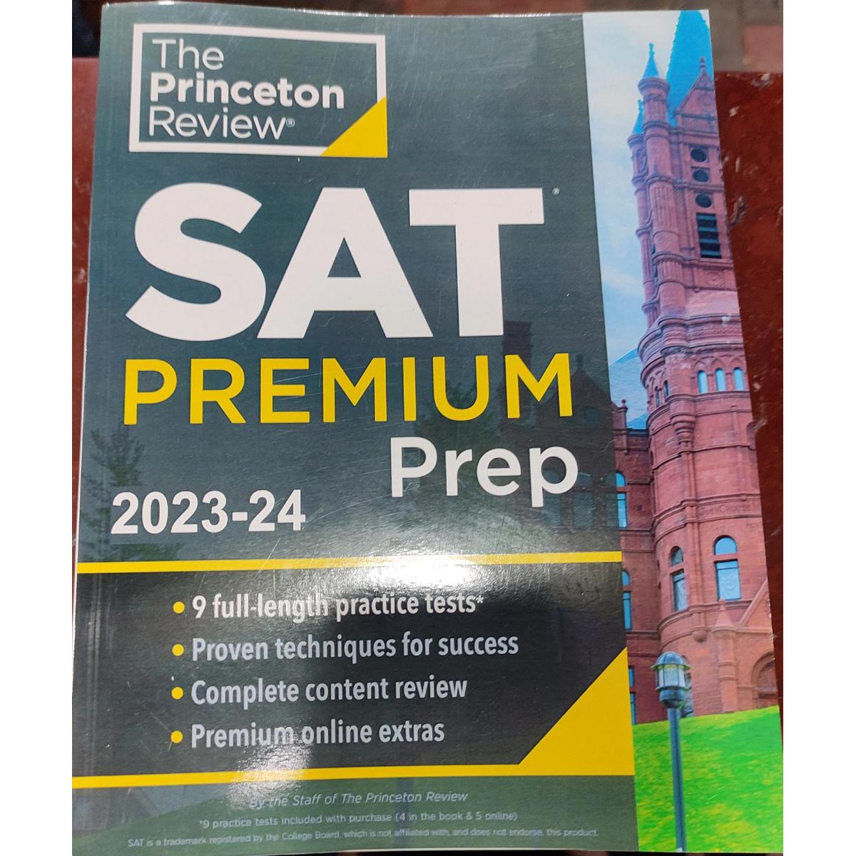 Picture of Princeton Review SAT Premium Prep 2023-24 (White Print)