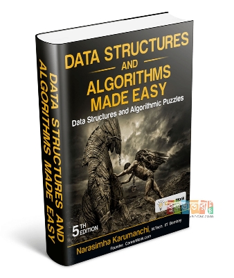 Picture of Data Structures & Algorithms Made Easy by Nasasimha Karimanchi