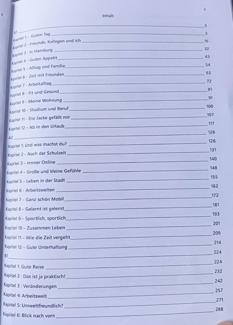 Picture of German Glossar Book Bangla A1-B1