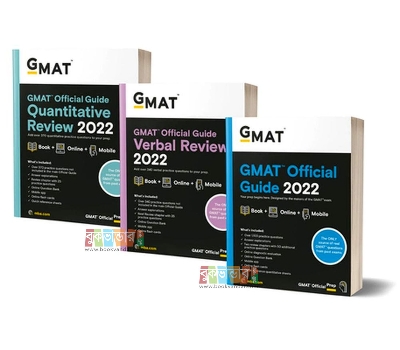 Picture of GMAT Official Guide 2022 - Bundle (3 Books Package)
