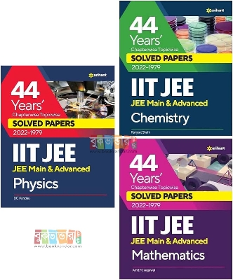 Picture of 44 Years Chapterwise Topicwise Solved Papers 2023-24 IIT JEE (Physics, Mathematics, Chemistry) (Set of 3 Books)