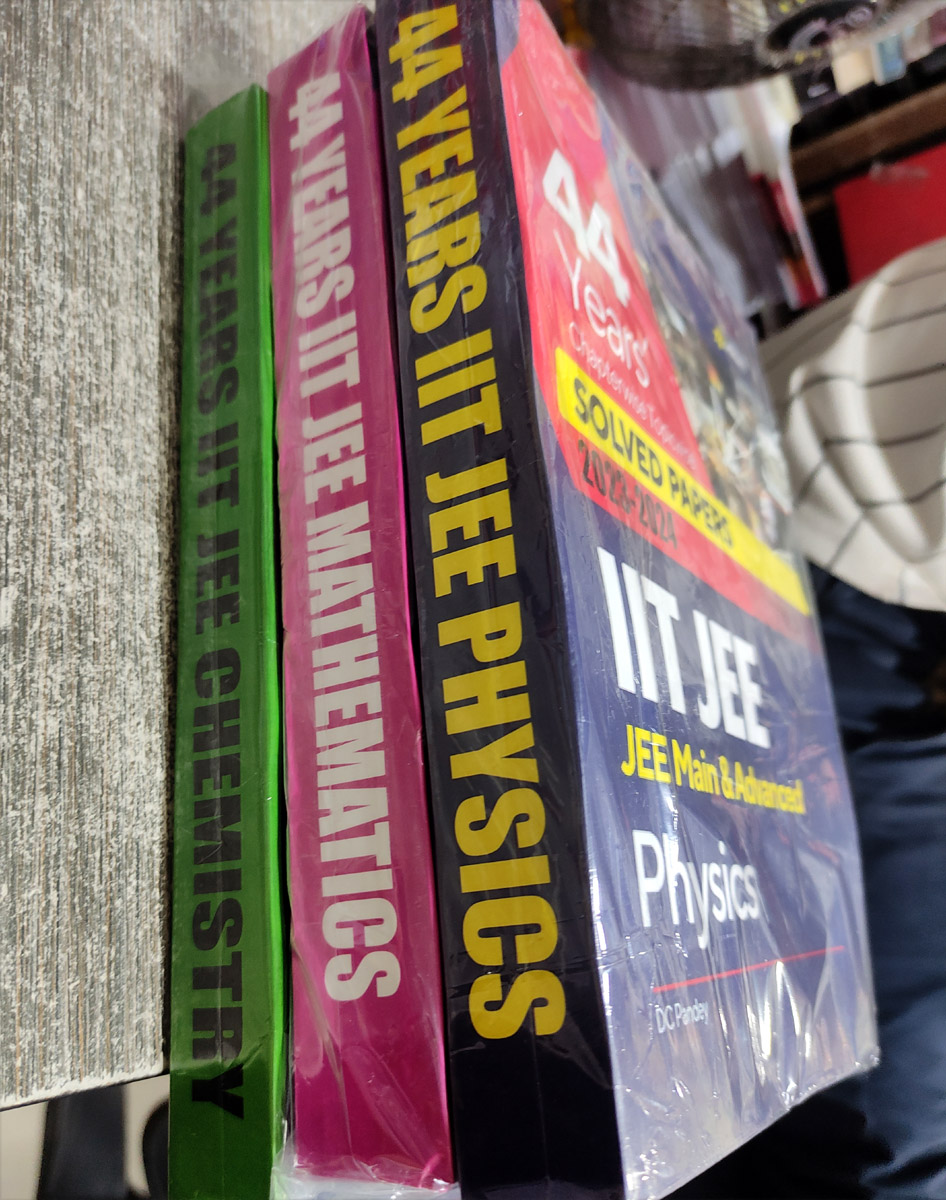 Picture of 44 Years Chapterwise Topicwise Solved Papers 2023-24 IIT JEE (Physics, Mathematics, Chemistry) (Set of 3 Books)
