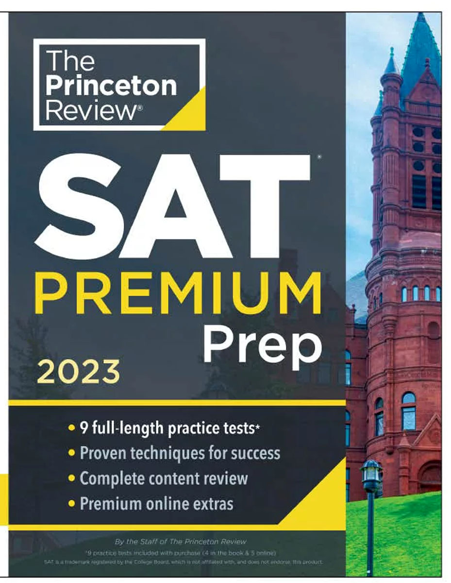 Picture of Princeton Review SAT Premium Prep 2023-24 (White Print)