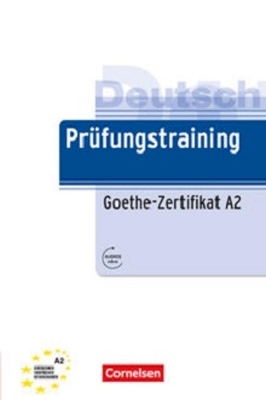 Picture of Prufungstraining DaF A2 Goethe Zertifikat A2 with Solution (Color Print)