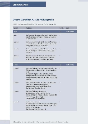Picture of Prufungstraining DaF A2 Goethe Zertifikat A2 with Solution (Color Print)