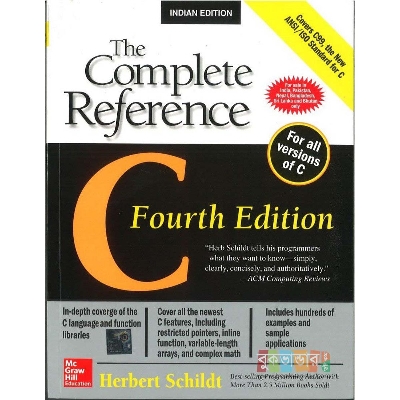 Picture of The Complete Reference C by Herbert Schildt (4th Edition)