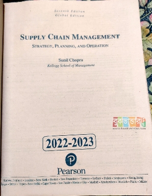 Picture of Supply Chain Management By- Sunil Chopra (7th Edition)