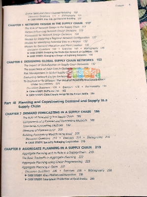 Picture of Supply Chain Management By- Sunil Chopra (7th Edition)