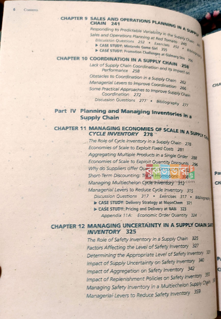 Picture of Supply Chain Management By- Sunil Chopra (7th Edition)