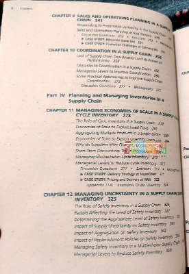 Picture of Supply Chain Management By- Sunil Chopra (7th Edition)