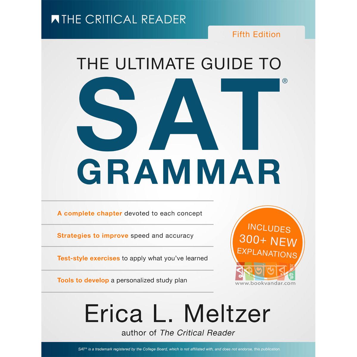 Picture of The Ultimate Guide To SAT Grammar By Erica L. Meltzer