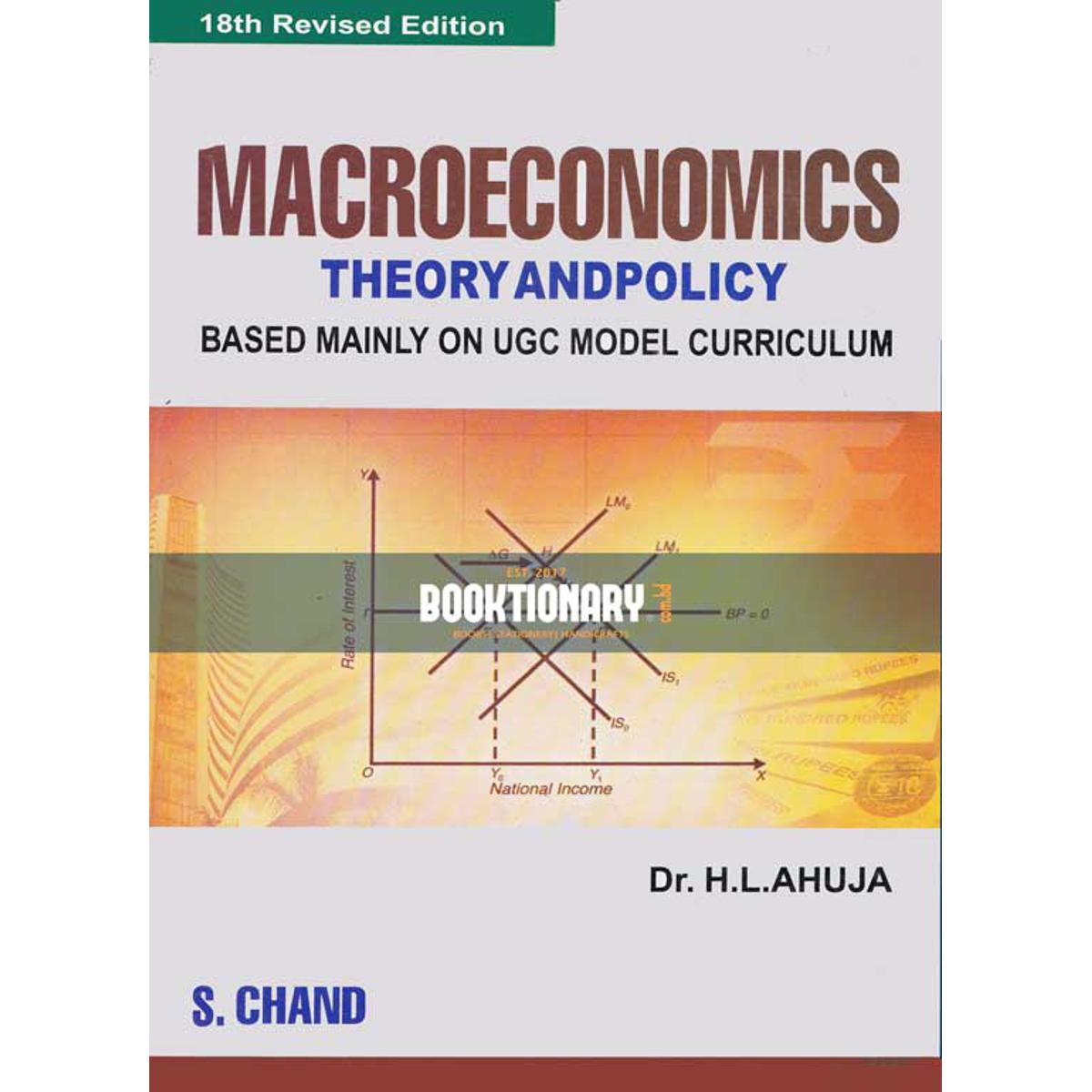 Picture of Macroeconomics Theory And Policy by- Dr. H. L. Ahuja