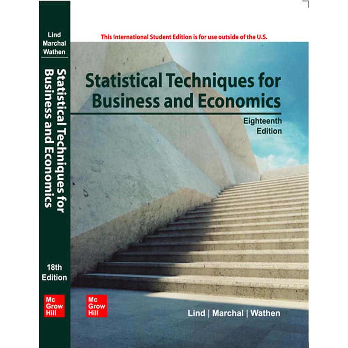 Picture of Statistical Techniques for Business and Economics by- Lind, Marchal, Wathen