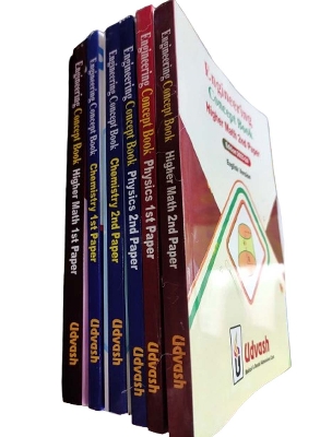 Picture of Udvash Engineering Concept Book (1 set- 6 Pcs Book) 2024-25 (English Version)