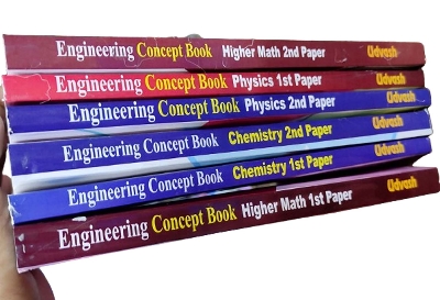 Picture of Udvash Engineering Concept Book (1 set- 6 Pcs Book) 2024-25 (English Version)