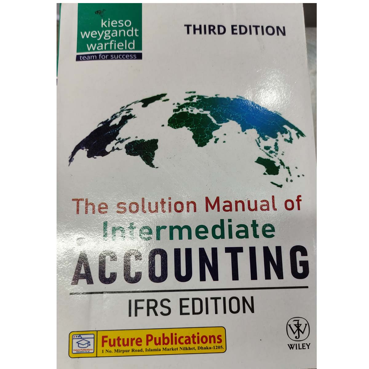 Picture of The Solution Manual of Intermediate Accounting (3rd Edition), IFRS Edition by Kieso & Weygandt