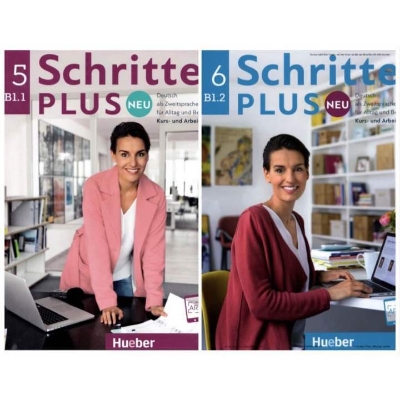 Picture of Schritte PLUS NEU 5 B1.1 and 6 B1.2 (2 Books) (Color)