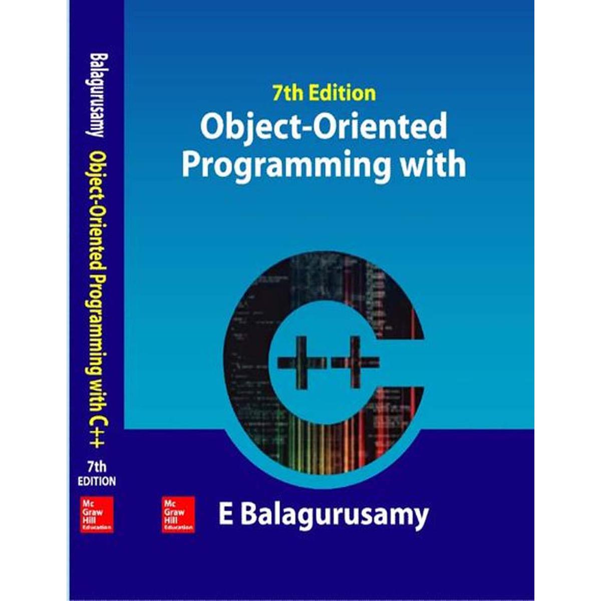 Picture of Object Oriented Programming with C++ by E Balagurusamy (7th Edition)