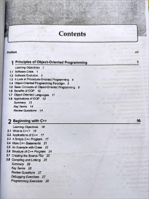 Picture of Object Oriented Programming with C++ by E Balagurusamy (7th Edition)
