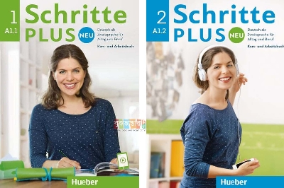 Picture of Schritte PLUS NEU 1 Kb&Ab (1 A1.1) and NEU 2 Kb&Ab (2 A1.2) (2 Books) (Color)