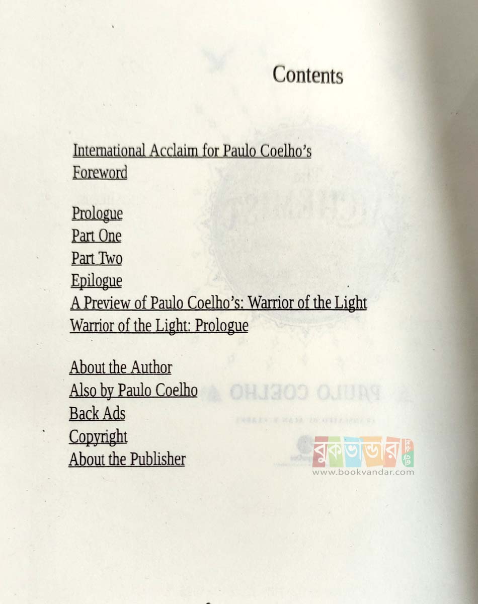 Picture of The Alchemist Novel by Paulo Coelho (Premium version)