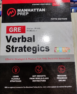 Picture of Manhattan Prep: GRE Verbal Strategies - 5th Edition
