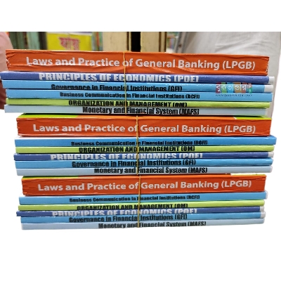 Picture of Banking Diploma Part-1 Books for JAIBB Exams (6 Books Set) (White)